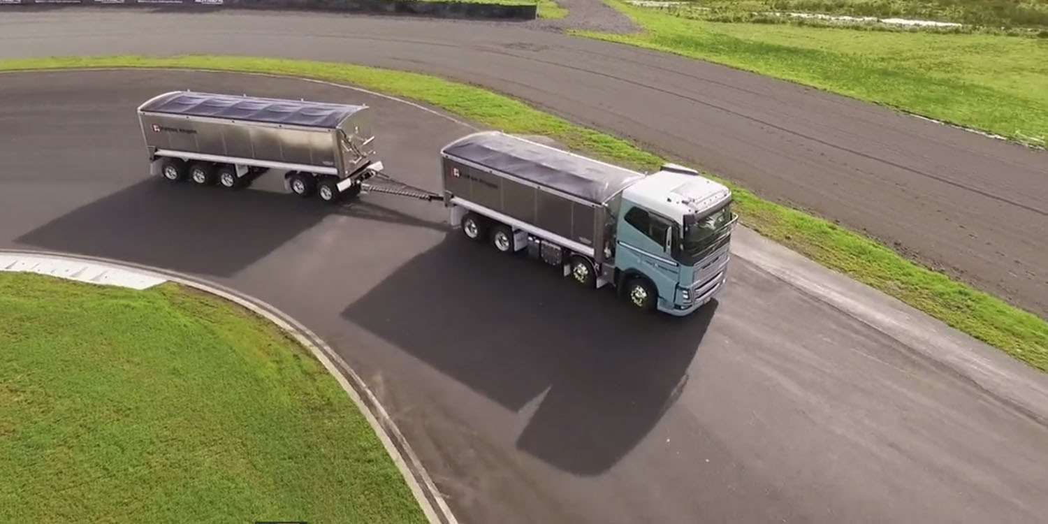 Volvo Truck and Trailer