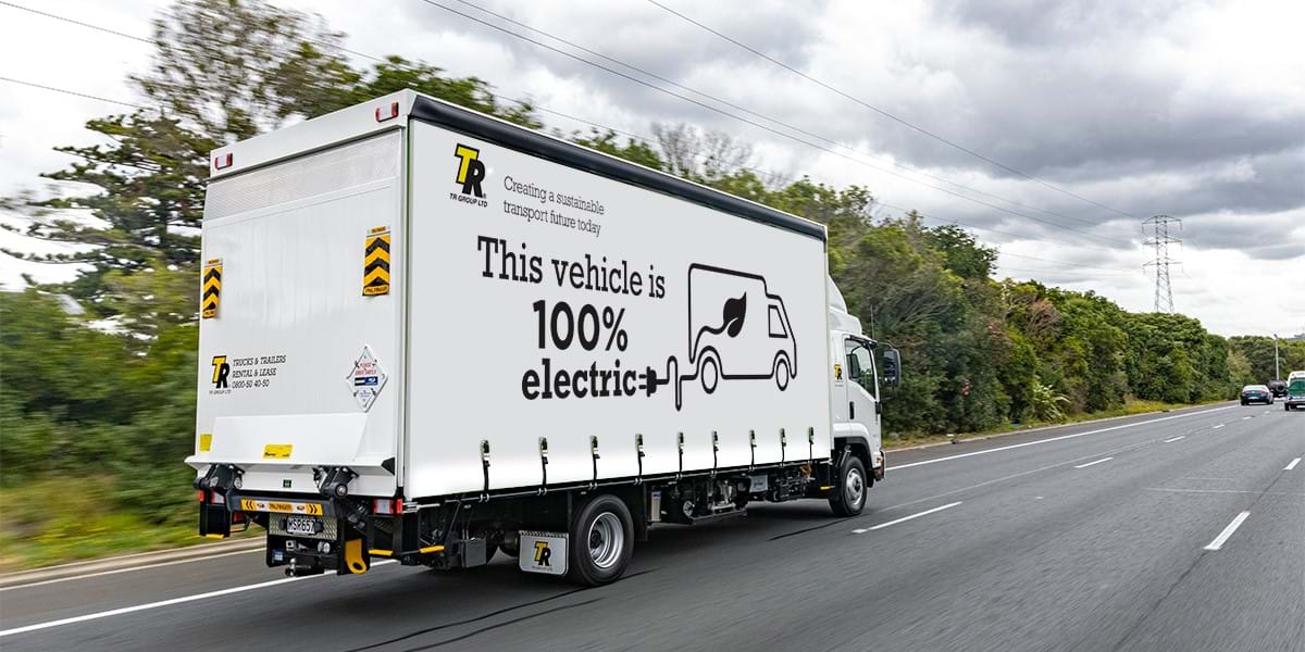 TR Group Electric Rental Truck